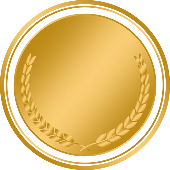 Luxury Gold Medal